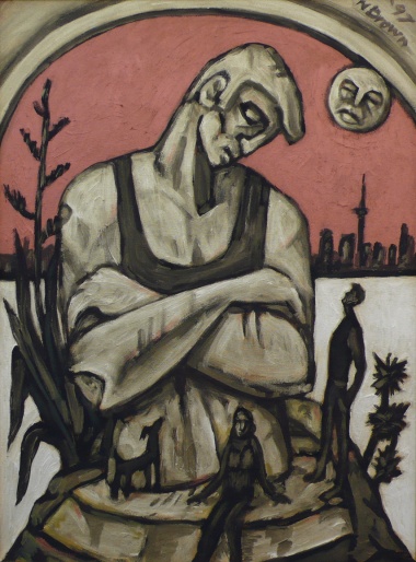Remains of the Day, acrylic on canvas, 1997