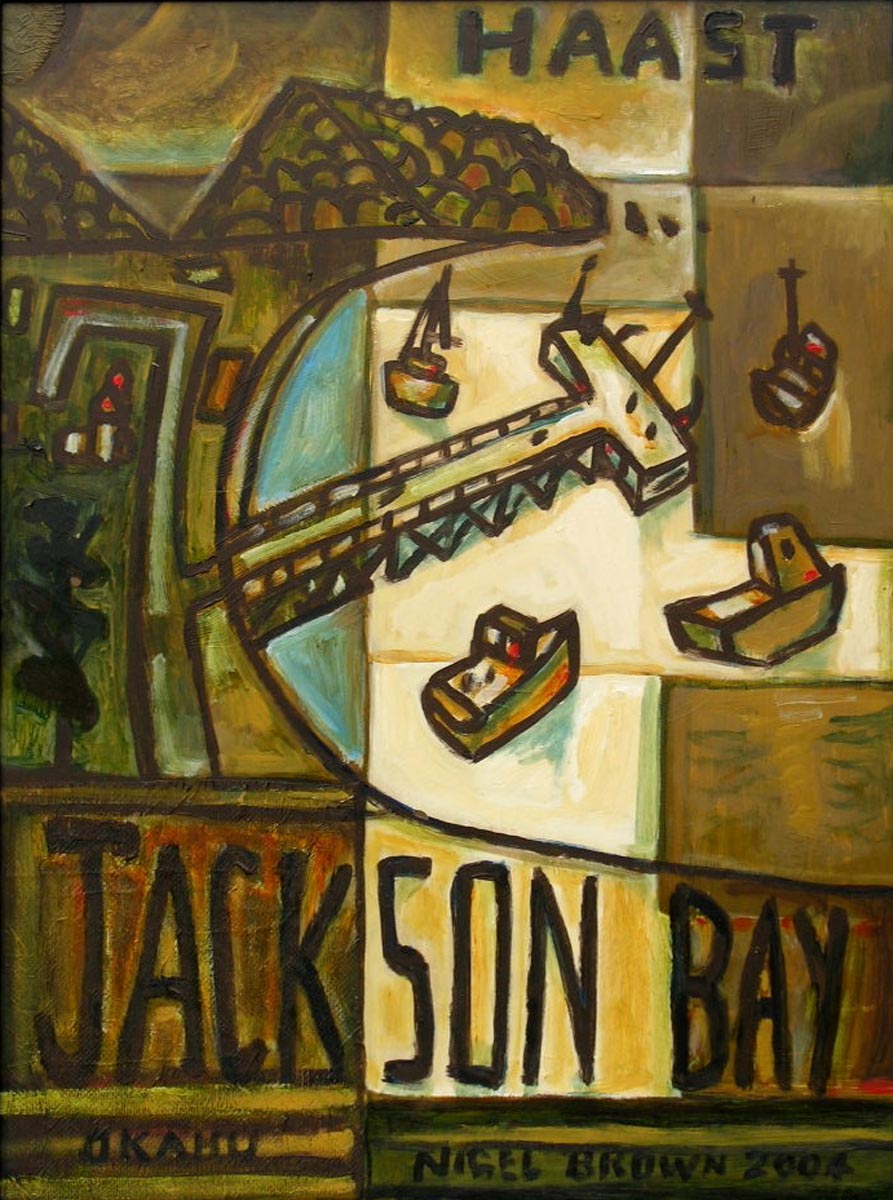 Jackson Bay Painting (No. unknown)