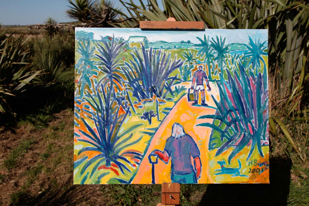 Painting in The Planting