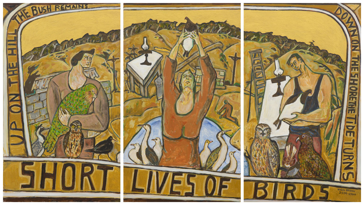 Short Lives of Birds Triptych