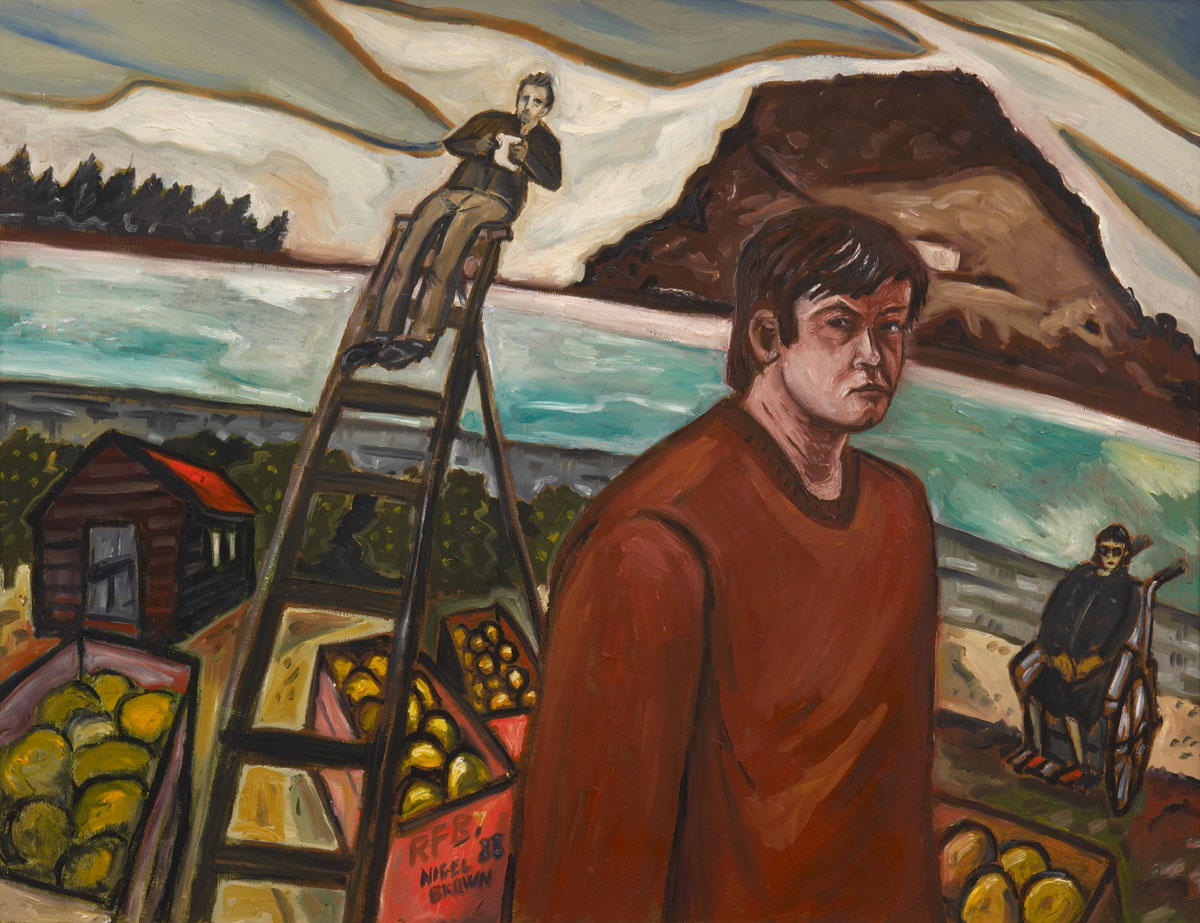 Tauranga Painting No. 6 (Self Portrait)