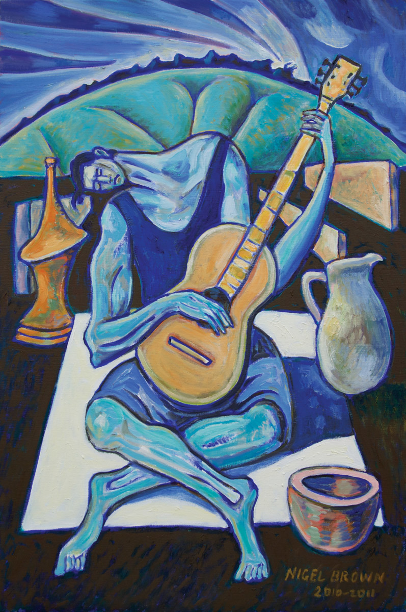 The Blue Guitarist