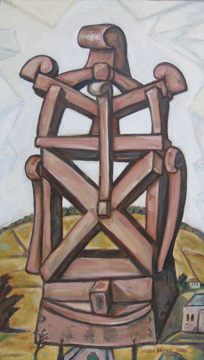 Wooden Monument